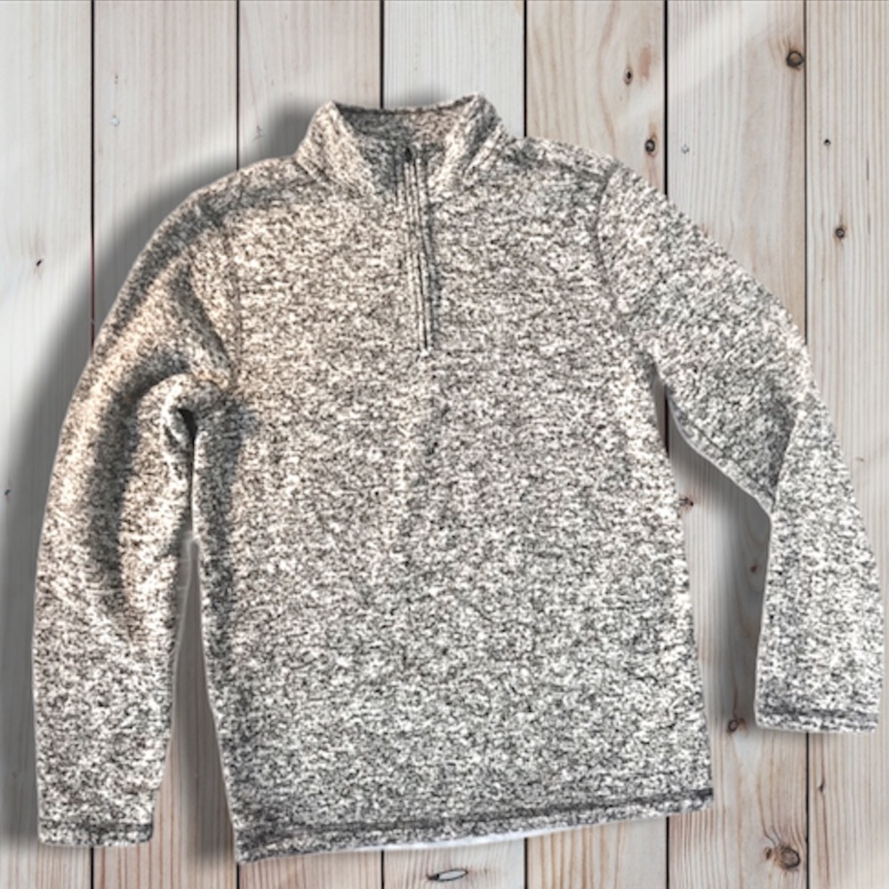 🌵Urban Pipeline Boys Large 1/4 Zip Gray Fleece